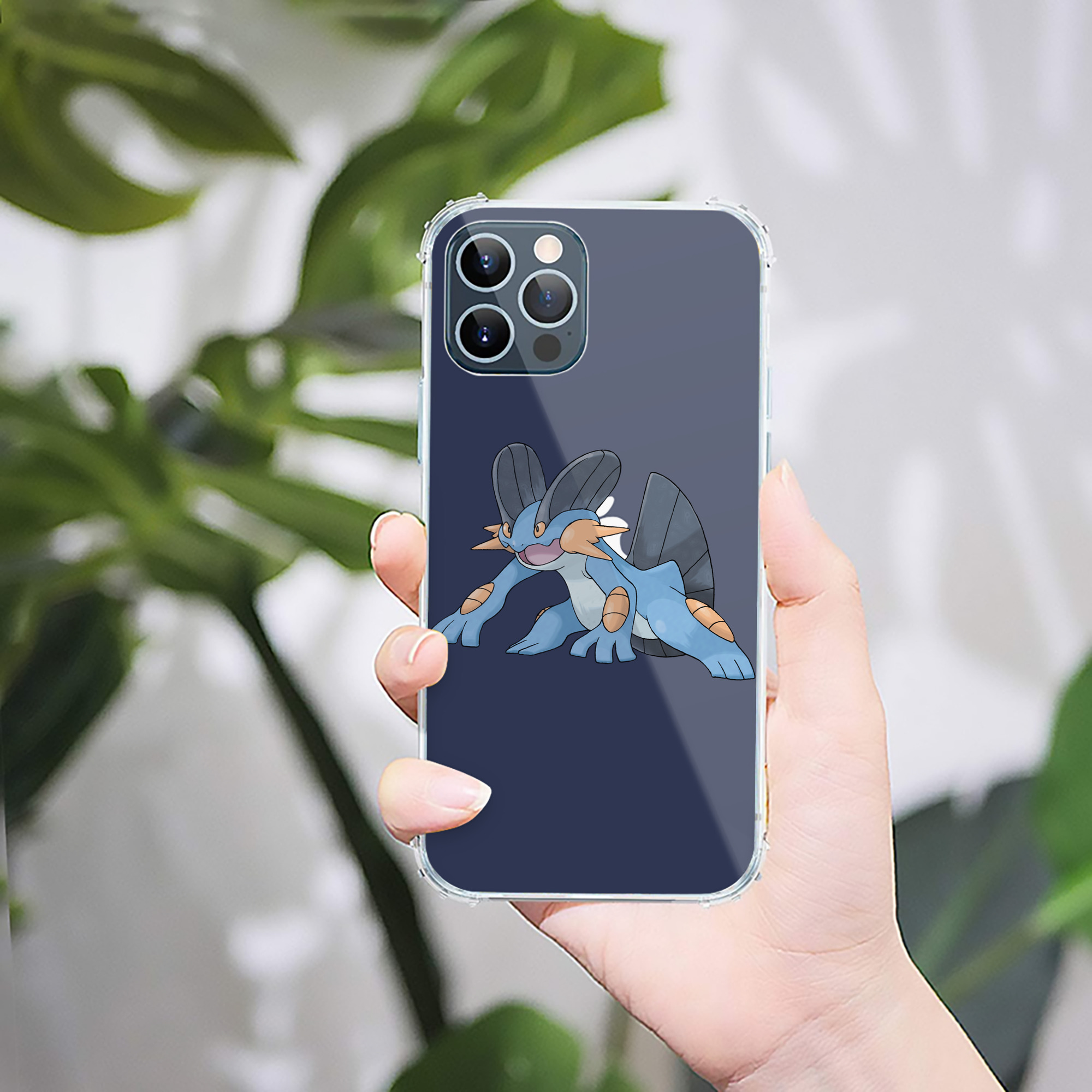 （画像用） ポケットモンスター Pokémon 【iPhone 12シリーズ対応】透明スマホケース（クリアソフトケース）